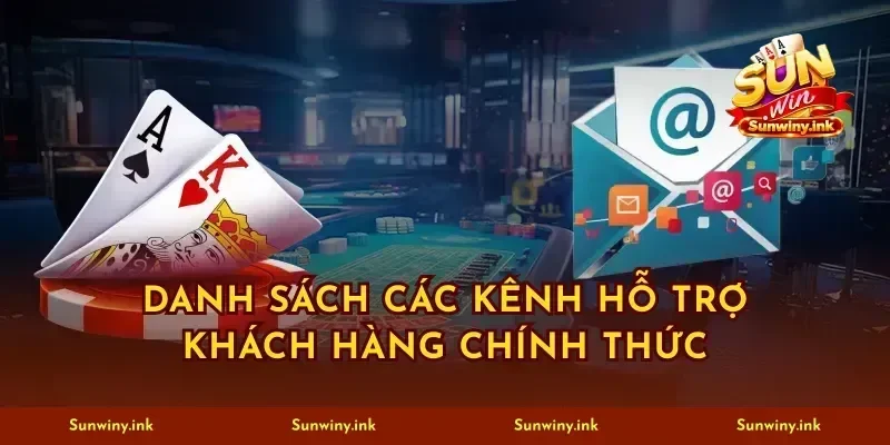 Danh sách các kênh hỗ trợ khách hàng chính thức