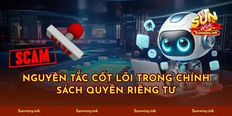 Nguyên tắc cốt lõi trong chính sách quyền riêng tư